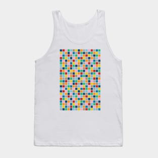 Colour Block Outline Tank Top